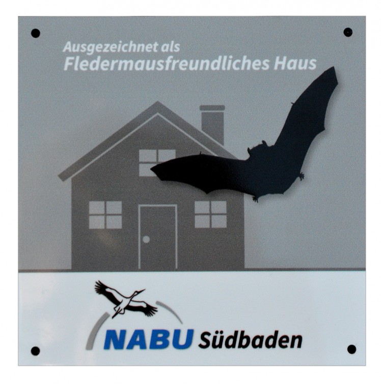 NABU-Plakette Fledermausfreundliche Schule